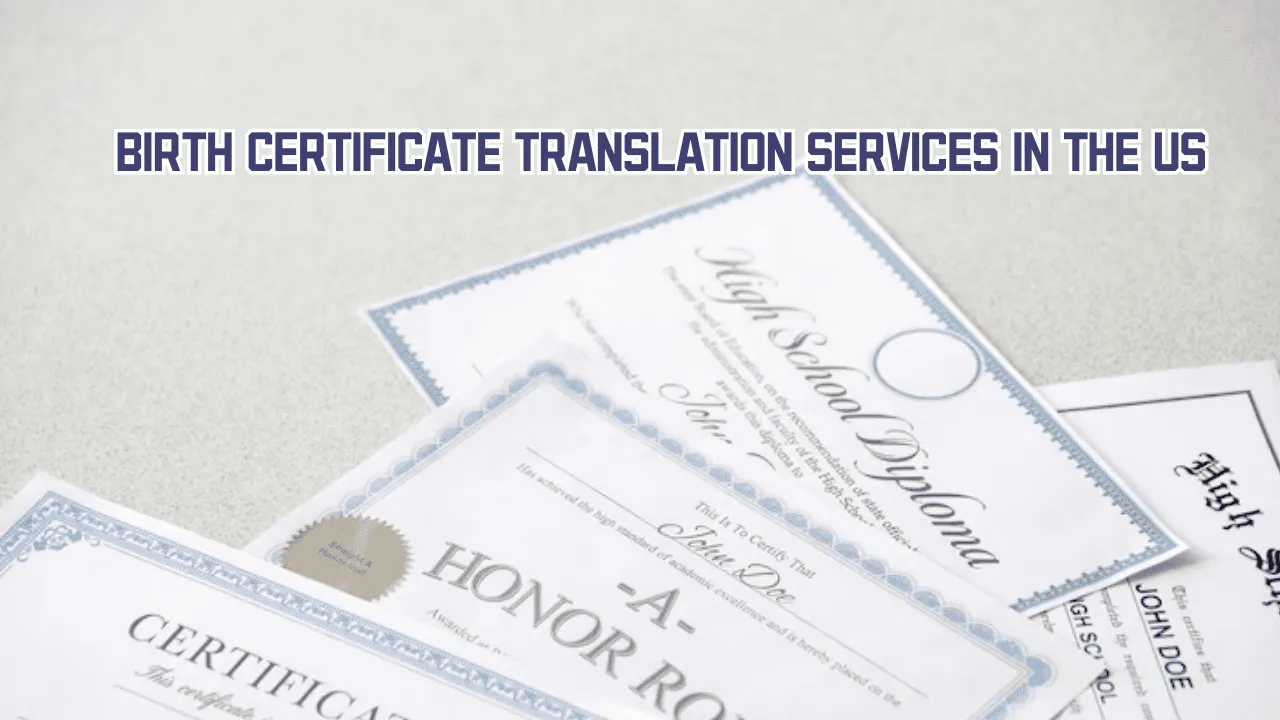 Birth Certificate Translation Services in the US | Locterra translation